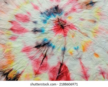 Circle Hippie Rainbow. Abstract Tie Dye. Tye Dye Swirl Background. Vector Dyed Print. Colorful Circle Pattern. Tie Die Spiral. Multi Color Tie Dye. Vector Tie Dye. Vector Tye Die. Swirl Watercolor Ink