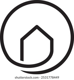 Circle home concept - safe house