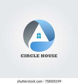 Circle house logo