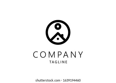 Circle House. Simple beautiful logo