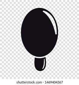 Circle ice cream icon. Simple illustration of circle ice cream vector icon for web