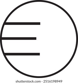 Kreis-Symbolgrafik | Vektorkunst