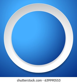 Circle icon with blank space. Blank circle design element set. Suitable for different designs
