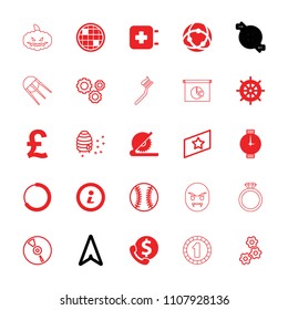 Circle icon. collection of 25 circle filled and outline icons such as helm, network connection, loading, info, wrist watch, gear. editable circle icons for web and mobile.