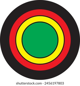 circle icon design eps 10