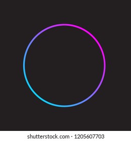 Circle icon design vector
