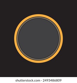  circle icon. Element of geometric figure for mobile concept and web apps. Thin line a circle icon can be used for web and mobile on white background . design eps 10