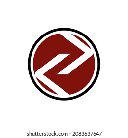 DISEÑO DE LOGOTIPO PLANO DE ICONO CIRCLE