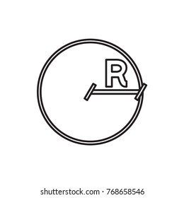 circle icon illustration isolated vector sign symbol