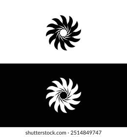 Circle icon illustration logo . Circle creative unique design 