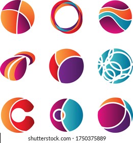 Circle Icon l Modern logo