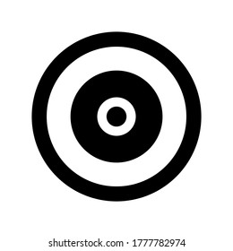 circle icon or logo isolated sign symbol vector illustration - high quality black style vector icons
