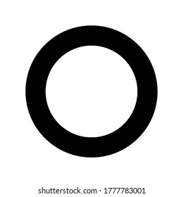 circle icon or logo isolated sign symbol vector illustration - high quality black style vector icons
