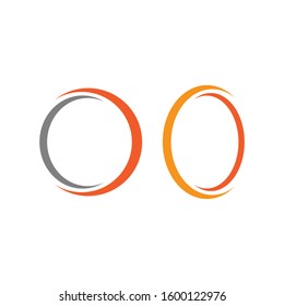 Circle icon logo vector illustration design template