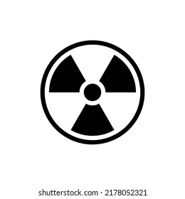 circle icon nuclear design vector illustration.
