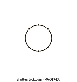 circle icon. sign design