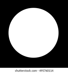 Circle icon  Simple