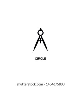 circle icon vector black design