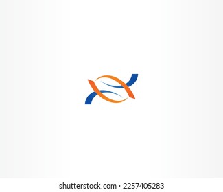 circle icon vector brand logo design concept