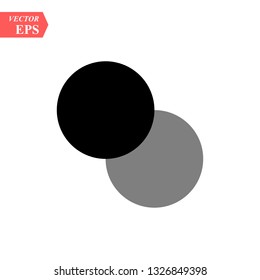 Circle icon. Vector concept illustration for design. - Vector eps10
