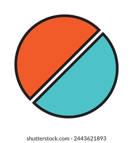 plantilla de diseño de ilustración vectorial de icono circular