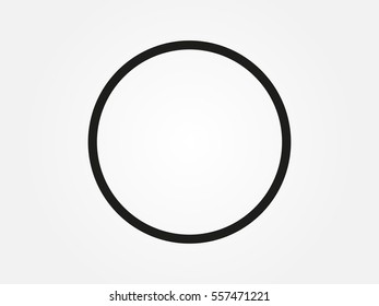 circle, icon, vector illustration eps10