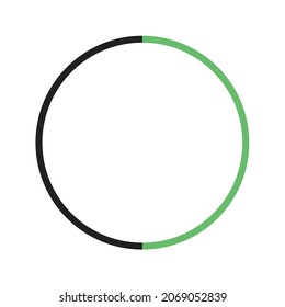 Circle icon vector image. Can also be used for Physical Fitness. Suitable for mobile apps, web apps and print media.