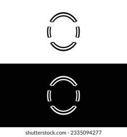 Circle icon vector logo template design 