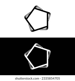 Circle icon vector logo template illustration  