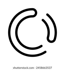 Circle Icon Vector Symbol Design Illustration