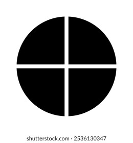 circle icon vector white background