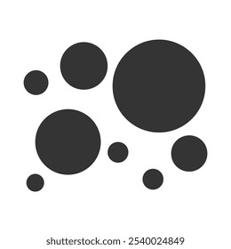 Circle icons designed art vector.
