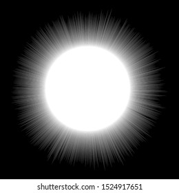 Circle illuminate as Word frame it's use often in manga style.