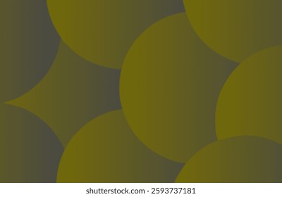 Circle illustration with shadow effect. Looks luxurious and has calm colors.
