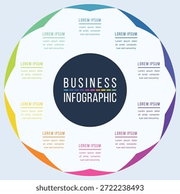 Circular Infográfico Design 10 Opções