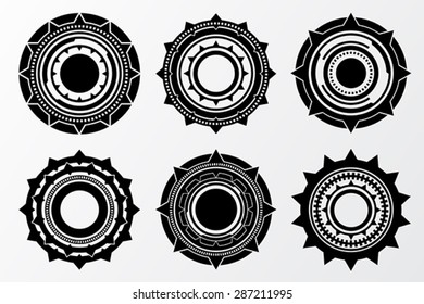 circle infographic design