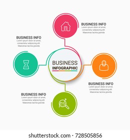 Circle Infographic Template