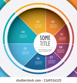 Circle Infographic Templete