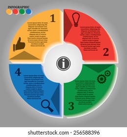 Circle Infographics- Illustration
