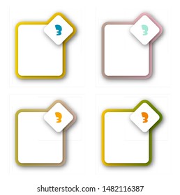 Circle infographics. Template for diagram, graph, presentation and chart. Vector illustration with 3