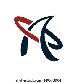 The A circle initial logo, the A letter combined with the ring.