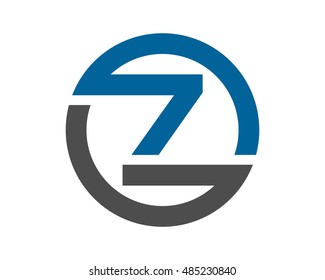 circle initial typography typeset logotype alphabet font image vector icon logo symbol