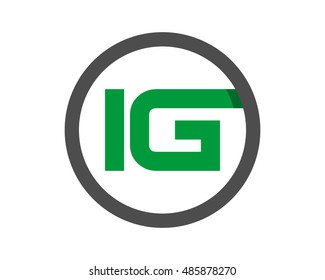 circle initial typography typeset logotype alphabet font image vector icon logo symbol