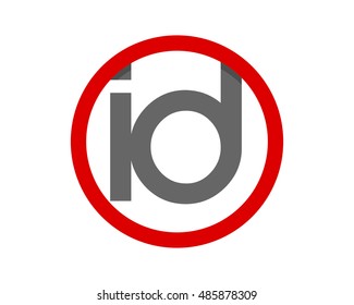 circle initial typography typeset logotype alphabet font image vector icon logo symbol