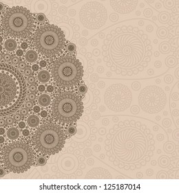 Circle Lace Ornament