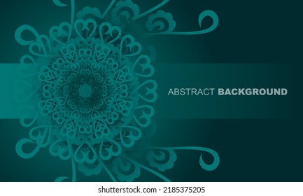 Circle lace ornament, round ornamental geometric doily pattern
