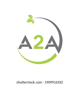 circle leaf logo design inspiration