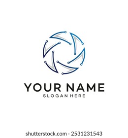 circle Lens designs template, Modern Lens Photography symbol, symbol icon