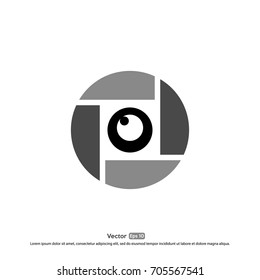 circle lens icons template