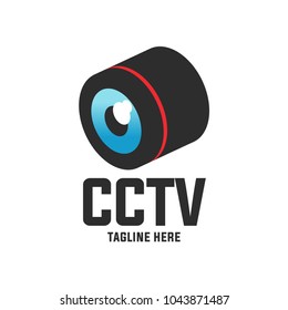 Circle Lens Logo Vector